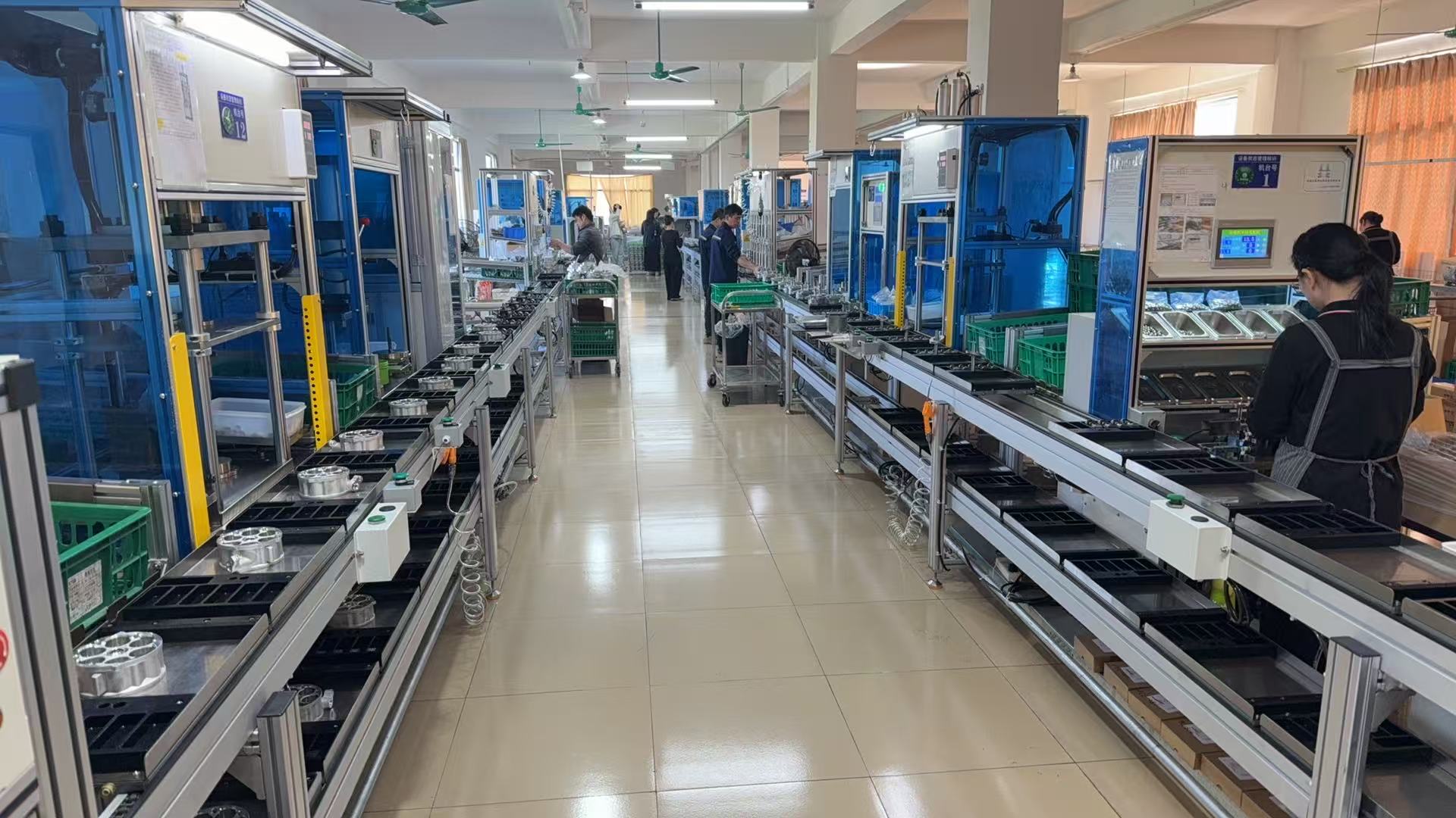 This is a production line